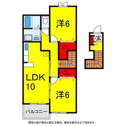 千城台北駅 徒歩10分 2階の物件間取画像